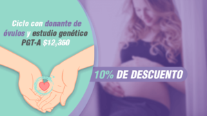 Donación de óvulos, 10% de descuento